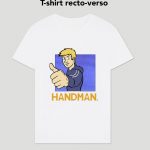T-shirt Handman (recto-verso)